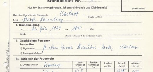 Brandbericht Fa. Busch