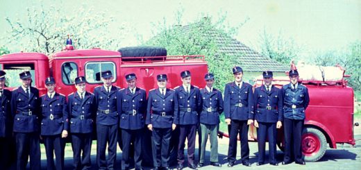 Einsatzabteilung Mitte der 1960er Jahre