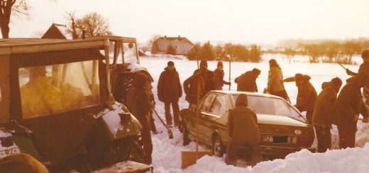 Viel Schnee zum Jahreswechsel 1978/79