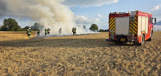 Übung Vegetationsbrand